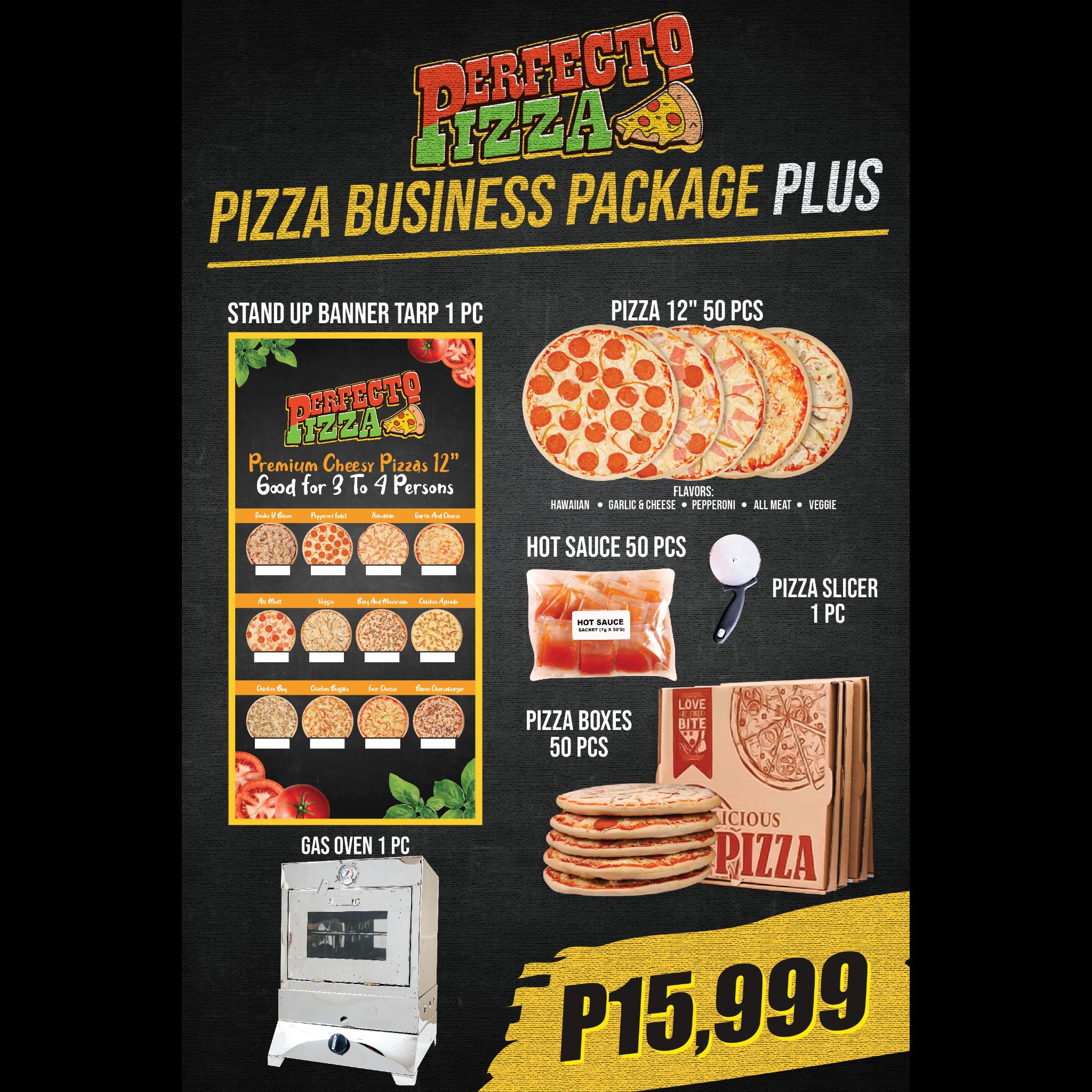 Perfecto Pizza Business Package Plus